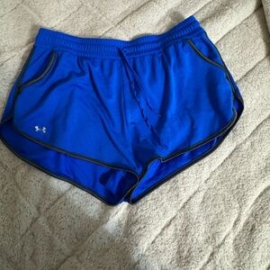 Under Armour Women's Vibrant Blue Athletic Shorts